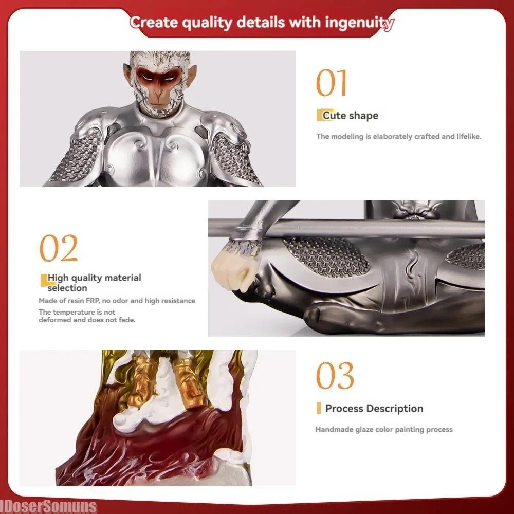 Qi Tian Da Sheng Sun Wukong Decorative Home Decoration Dou Defeats Buddha Tea Pet Fish Tank Car Mounted Chinese Style Handicraft