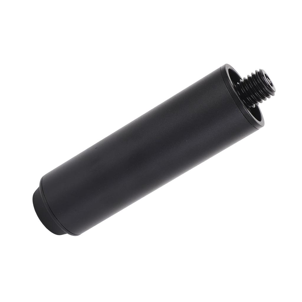 Billiard Pool Cue Extension 4 Inch Aluminum Pool Cue Stick Extension Lengthener with Rubber Rear