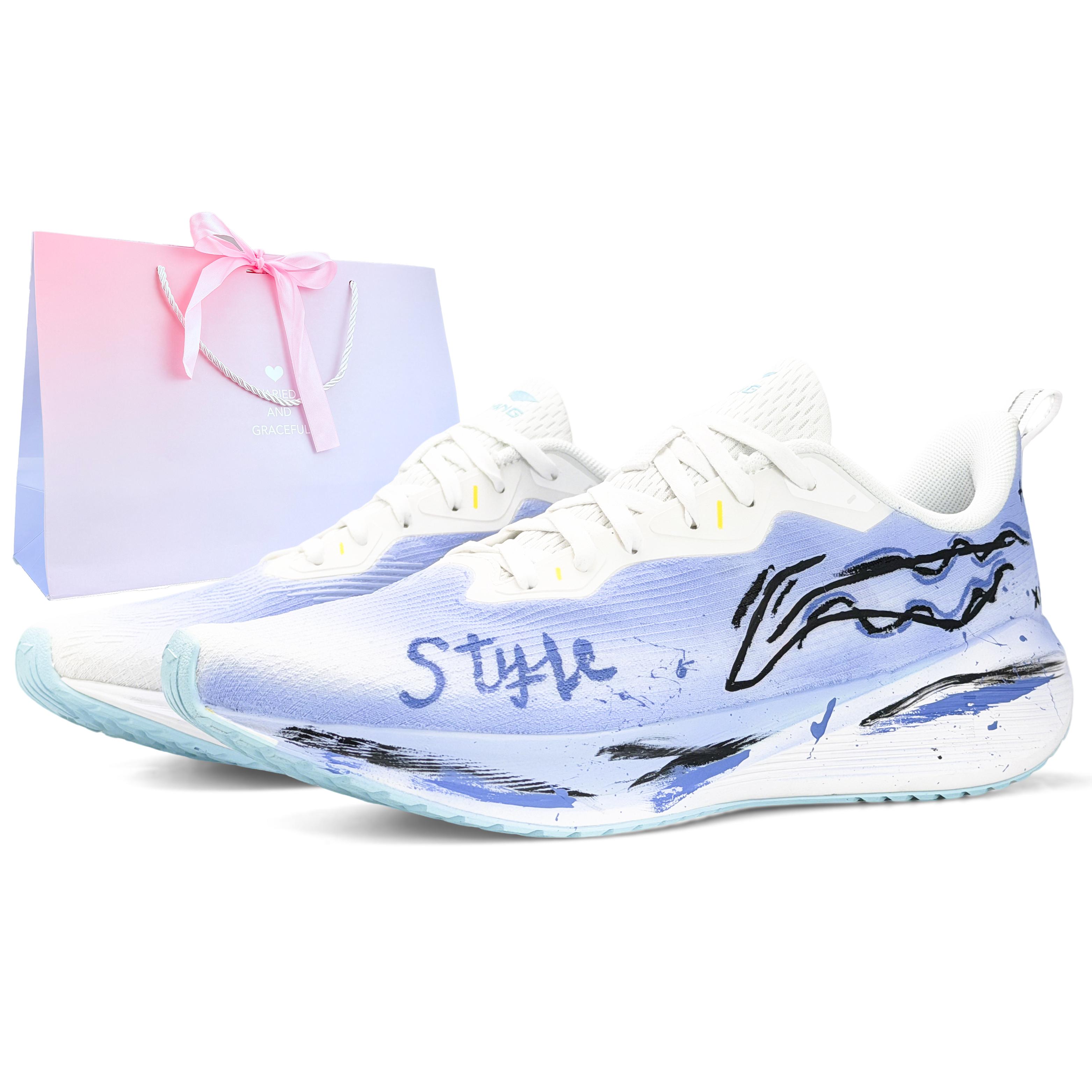Li Ning Wuyue Покрытие Устойчивое к истиранию Нескользящее Обертывание, Износостойкие И Нескользящие Низкие Беговые Кроссовки ARST003-1(Команда1556--Л) 45