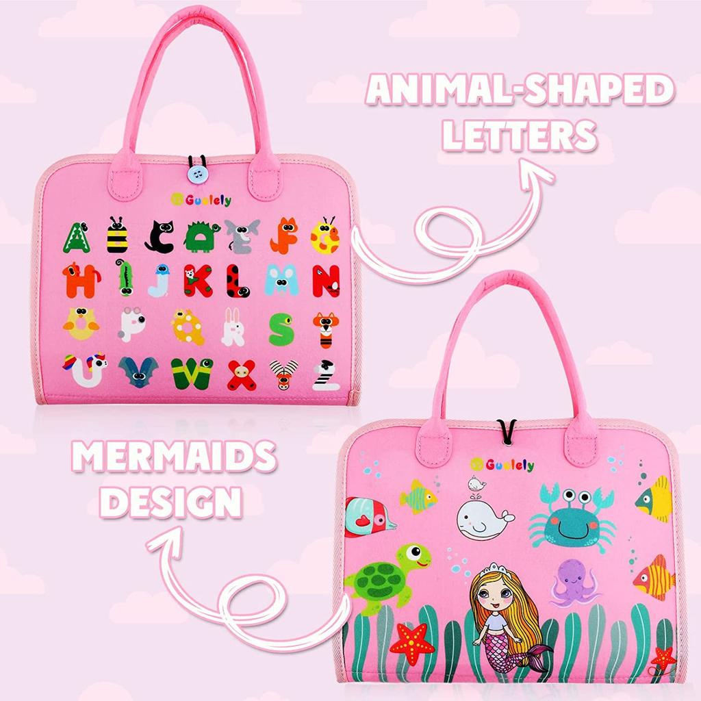 Felt Learning Board Cpc Certification Early Education Children'S Toys Busy Board Dressing Learning Aids