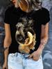 Summer Women's 3D Print Goldfish Graphics T-Shirt Fashion Casual Tees O-Neck Tops Short Sleeves T-Shirt Street Women's Clothing