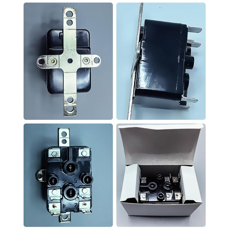 PR380 Power Relays Fully Seal Structure High Low Temperatures Resistance Silver Alloy Contacts Sturdy Nylon Shell