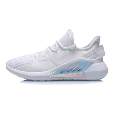 Li Ning Αντιολισθητικά Ανθεκτικά στη Φθορά Παπούτσια Τρεξίματος Χαμηλού Προφίλ Ανδρικά Παπούτσια Τρεξίματος Λευκά AGLP057-3