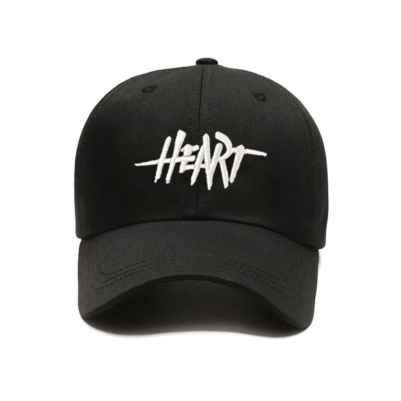 Korean Version of Letter Embroidered Big Head Hat Men and Women Summer Trendy Brand Baseball Cap Sun Protection Baseball Cap Men