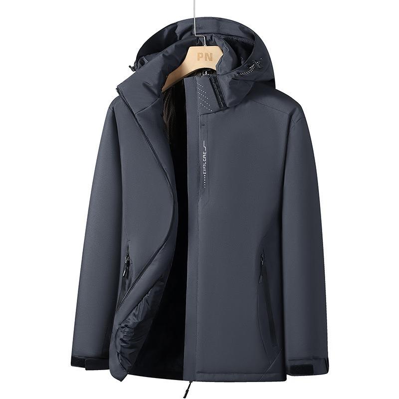 Graphene Jacket Men's Thickened Warm Cotton Clothes Windproof and Waterproof Outdoor Cotton Clothes Men's Winter Jacket High Sense