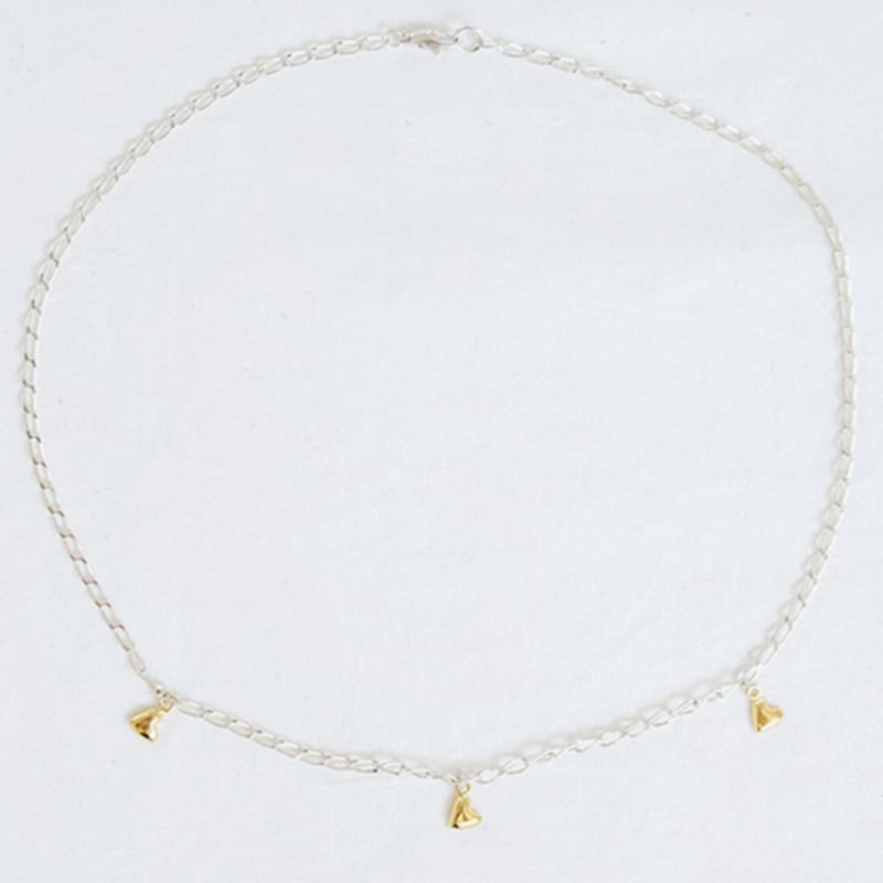 Pinaf Heart Chain Necklace