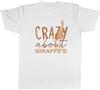 Crazy About Giraffes Mens Unisex T-Shirt Tee Gift