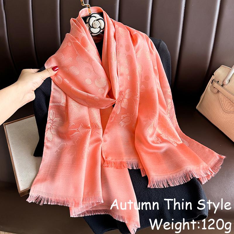 

Bohemian Autumn Ethnic Paisley Cashmere Shawls for Women Jacquard Pashmina Warm Scarves Print Lady Foulard Travel Stoles Scarf