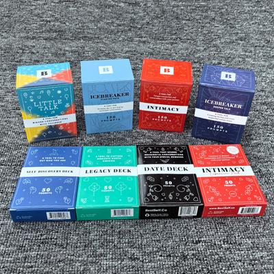 Intimacy Deck by BestSelf English Romantic Couple Affectionate Dialogue Game Board Game Card