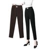 Women's Plus Velvet Thick Chenille Harem Pants - Loose Fit, Large Size, Corduroy, with Pockets, for Autumn and Winter.
