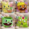 N-Nutty H-Happy Tree F-Friends Pillow Case Comfort Sofa Bed Silky Elegant Invisible Zipper Custom Decorative Cushion Cover