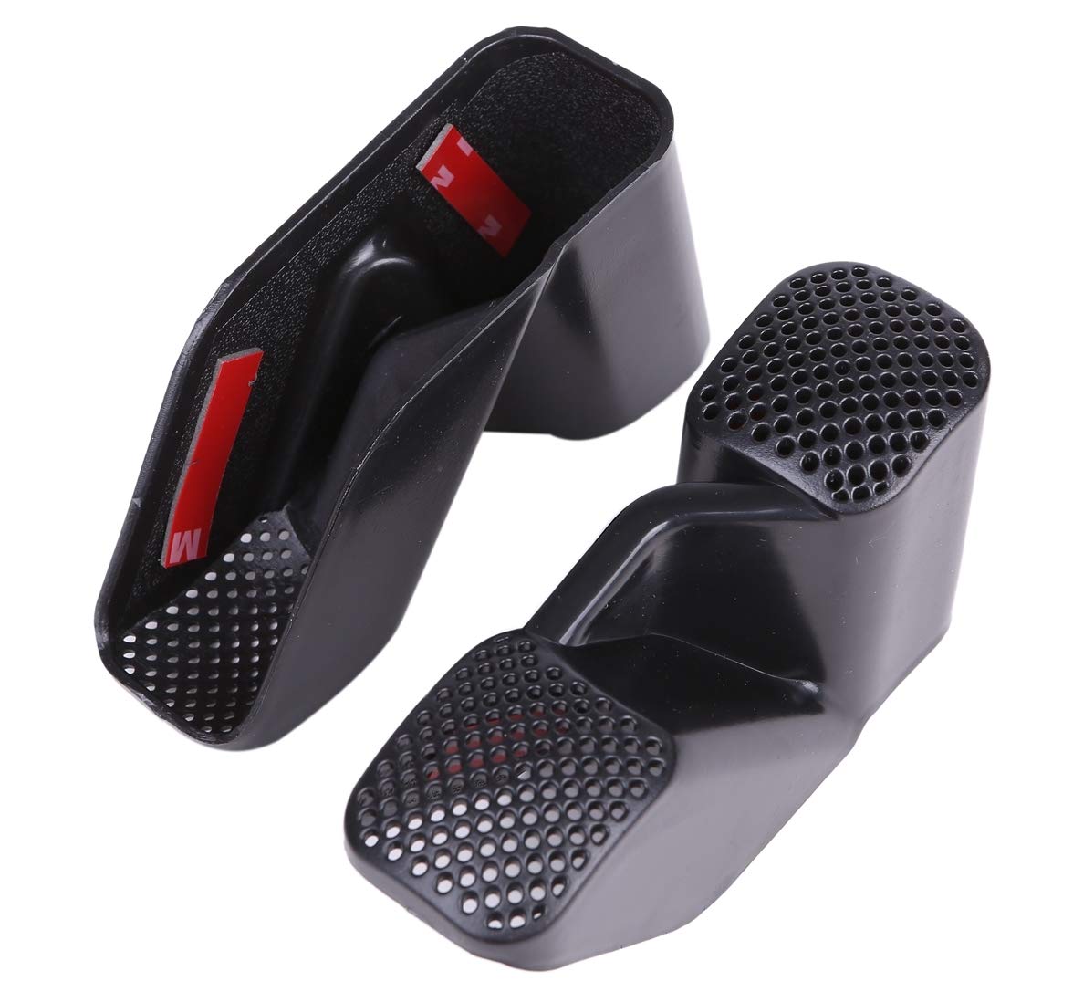 

tomtask nt32 X-Trail Late Накладка на дефлектор кондиционера, комплект из 2 штук, запчасти для t32 X-Trail чёрный