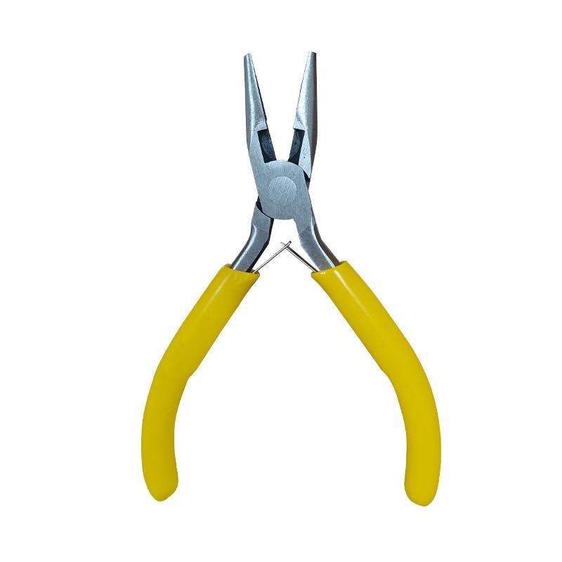 5-Inch Multi-Function Pliers Set: Needle Nose, Top Cutting, Flat Nose, Round Nose for Jewelry and Beading