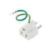 Buffalo BUFFALO 3 pin 2 pin conversion adapter white BSTAPA01WH