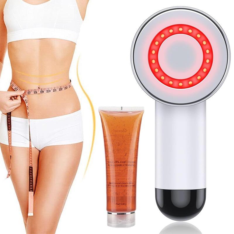 Electric Massager GuaSha Anti Cellulite Vacuum Suction Cup Beauty Health Scraping Infrared Heat Slimming Massage Thera With Gel