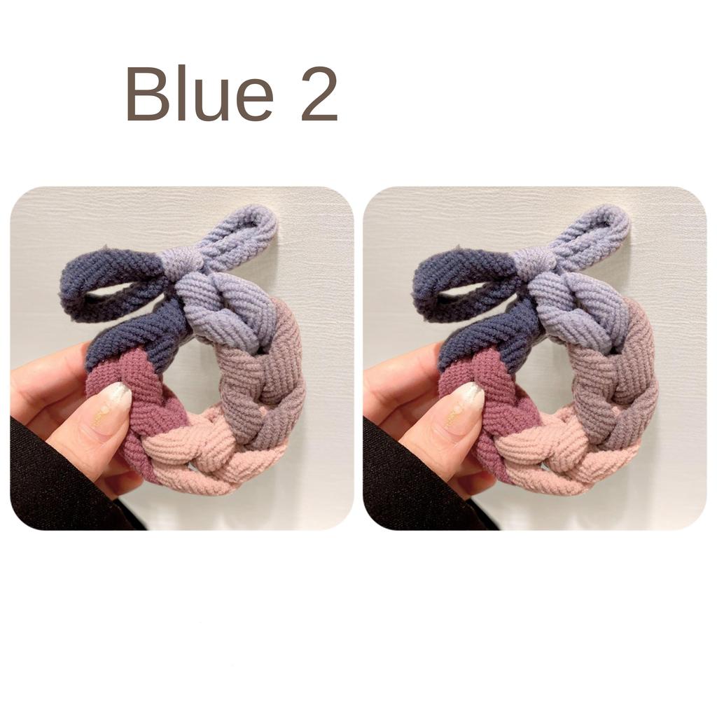 Schleife verdickte hochelastische Haarbänder Temperament wildes Gummiband weibliche Haarbindung tut nicht weh Haarschmuck Haarring