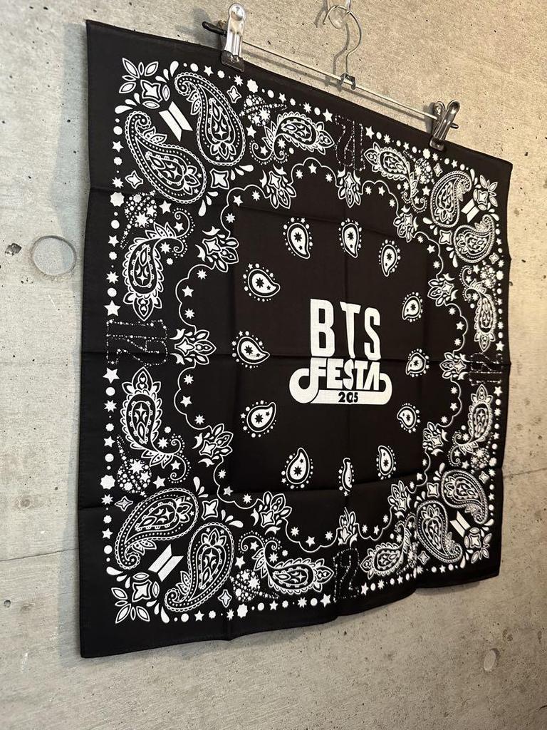 [USED] BTS FESTA 2025 ARMY ZONE Bandana