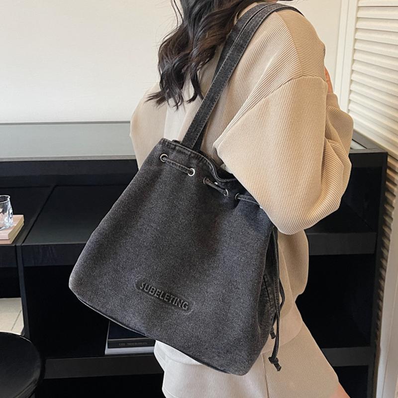 Denim Bag Women Commuter Tote Bag