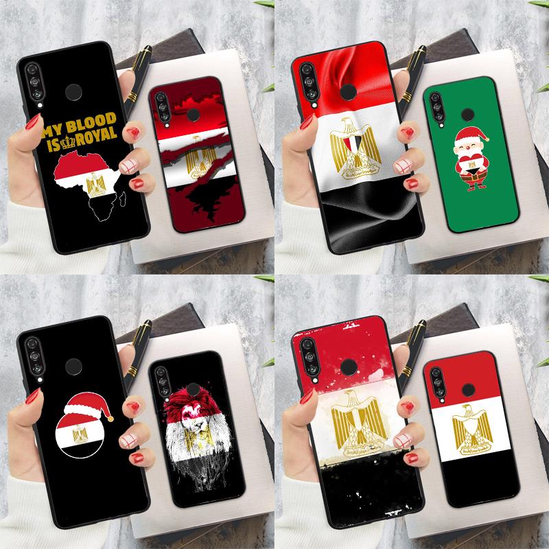 Egypt Flag For Huawei Nova Y91 Y60 Y70 Y90 Y61 3i 7i 8i 11i Nova 11 9 10 SE P20 P40 Lite P30 Pro Case