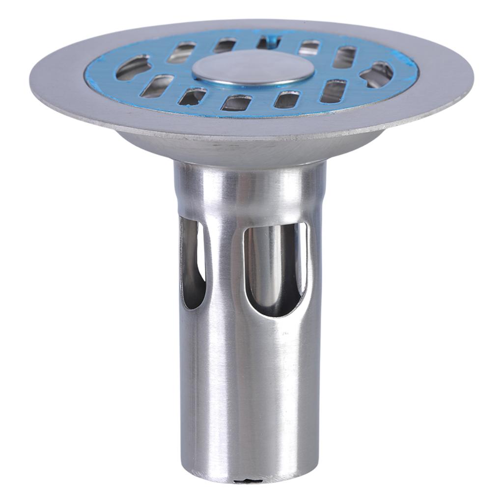 Stainless Steel Floor Drains Antiodor Drainer Shower Strainer Cover AntiBlocking Round Floor Strainer Hair Catcher