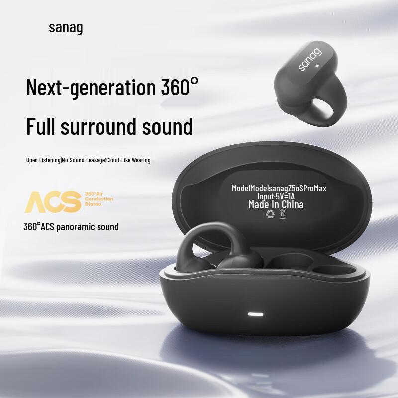 

SANAG Z50 Bone Conduction Open-Ear Bluetooth Headphones