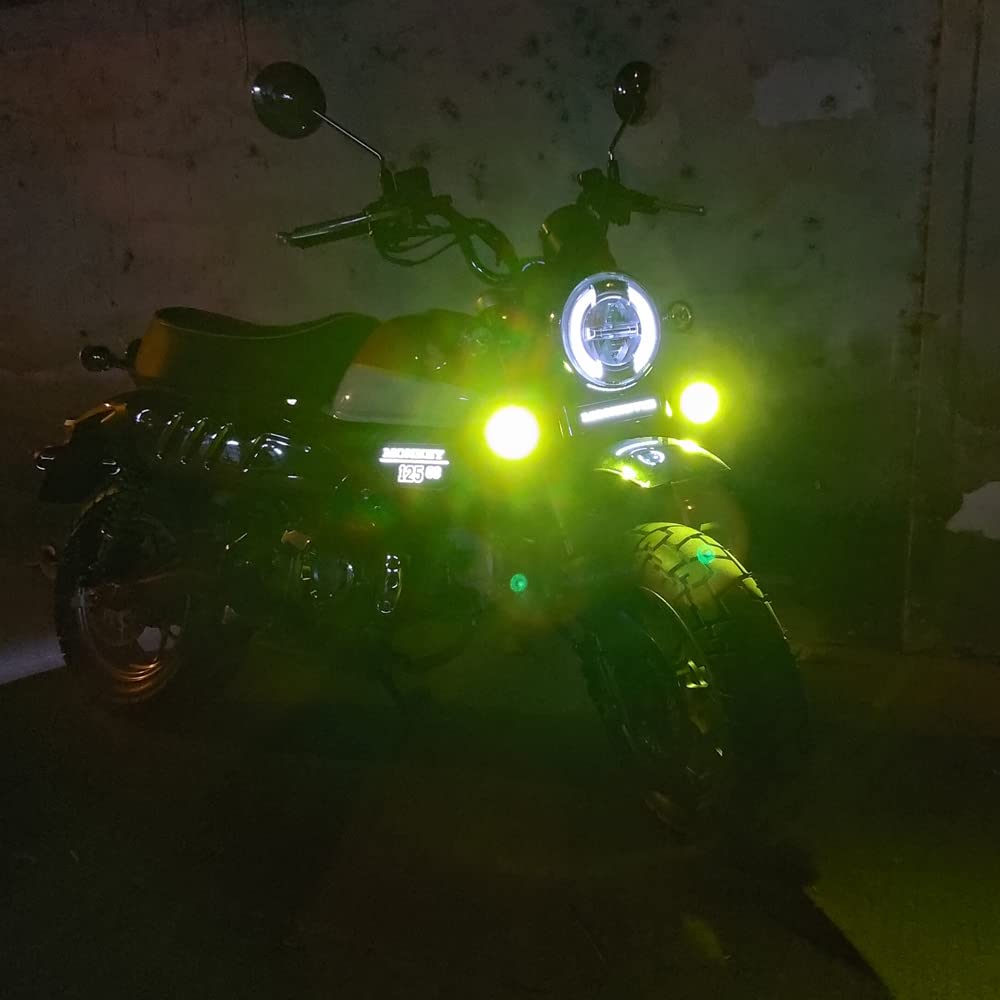 MONKEY 125CC Air Cleaner Cover LED Light Compatible Models Honda Monkey 125 Monkey 125 Z125 Air Cleaner Cover (2018-2024) (LED Pad)