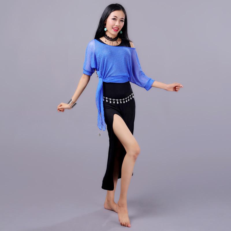 

Belly Dance Set Belly Dance Performance Costume Belly Dance Performance Set Belly Dance Costume Beautiful and Elegant 2pcs сапфірове скло синього кольору кольору
