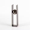 Modern Light Luxury Metal Vase for Dried Flowers, Home & Hotel Decor