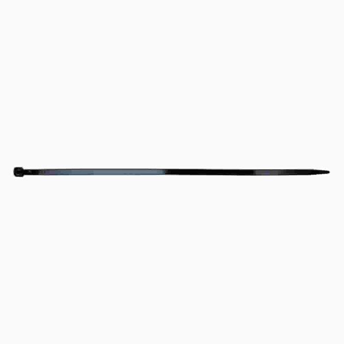 Colliers de Serrage Noirs, 200x2,5mm, UV, Lot de 100