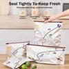 10pcs Aluminum Foil Storage Bags Freezer Sealed Organizers Food Packaging Reusable Pantry Odor-Proof Bag Kitchen Essential