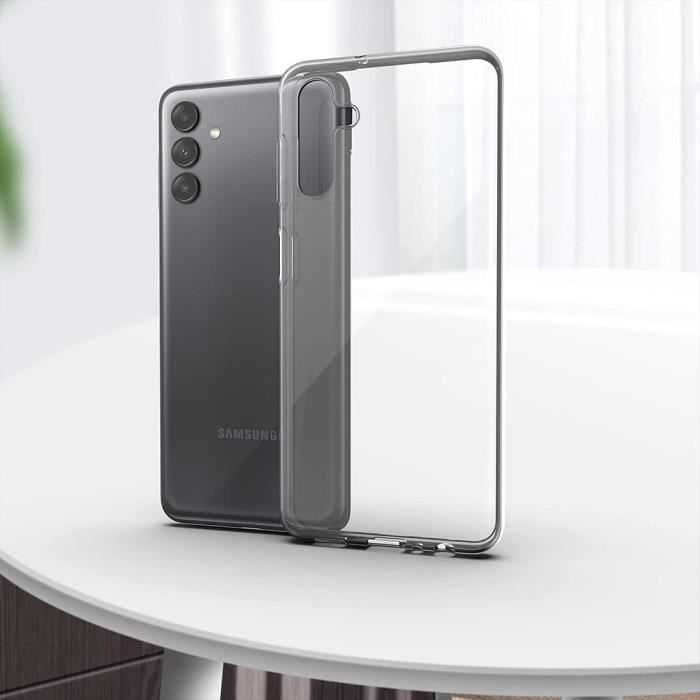 Coque pour Samsung A04s Silicone Transparent Antichoc Protection Ultra Slim