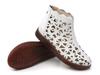 2023 Women's Korean-Style Gladiator Sandals - Breathable Hollow-Out, Back Zipper, Thick Sole, Flat Heel