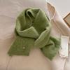 Kaschmirschal Winter Warm Gestrickt Kleiner Damenschal Korea Styles Schals Wollschals Damen Weiche Wickeltücher Halstuch