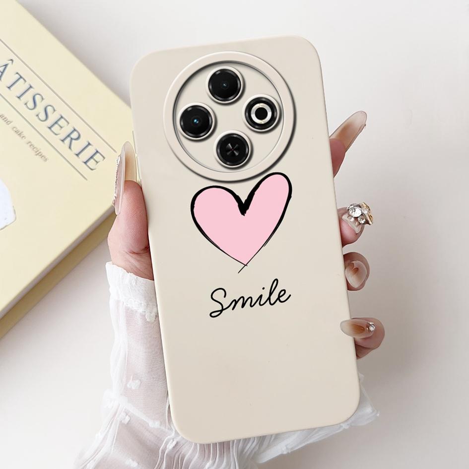 For Tecno Spark 30C 4G Case Popular Daisy Flower Soft Silicone Matte Cover For Tecno Spark30C 4G kl5 kl5n Full Protection Bumper