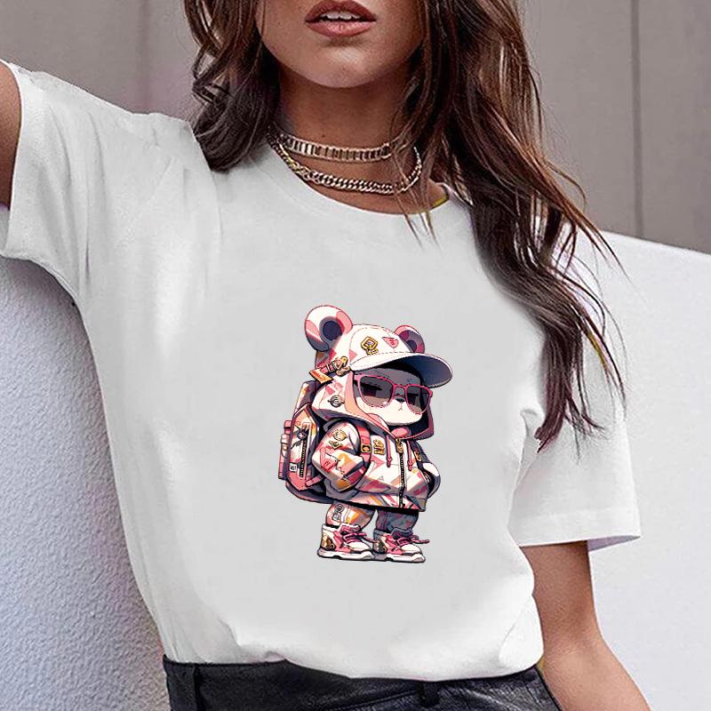 Animal Human Heat Transfer Stickers Print For T-Shirt Hoodies Jeans Clothes Stickers Diy Iron On Transfer Thermal Decals