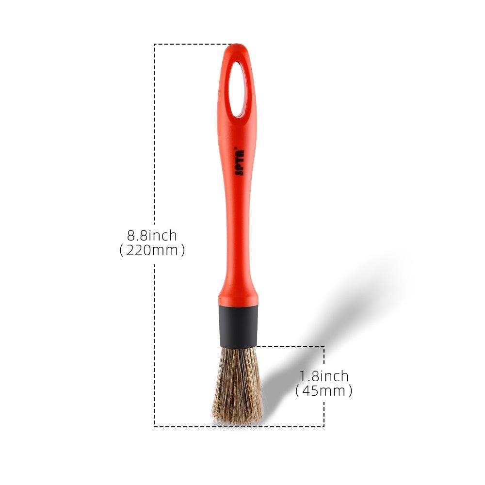 Набор кистей для детализации 5 разных размеров из натуральных волос премиум-класса — фото 5