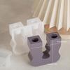 Silicone Candle Base Moulds Candle Stand Molds S/U Shape Craft Molds Flexible Silicone Molds Silicone Handmade Supplies