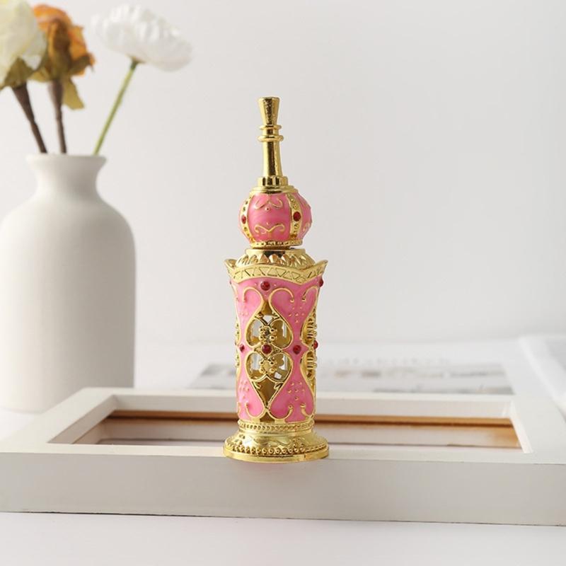 Luxurious Arabic Inspired Mini Perfume Bottle Alloys Perfect For Travel And Daily Use With Secure Seal
