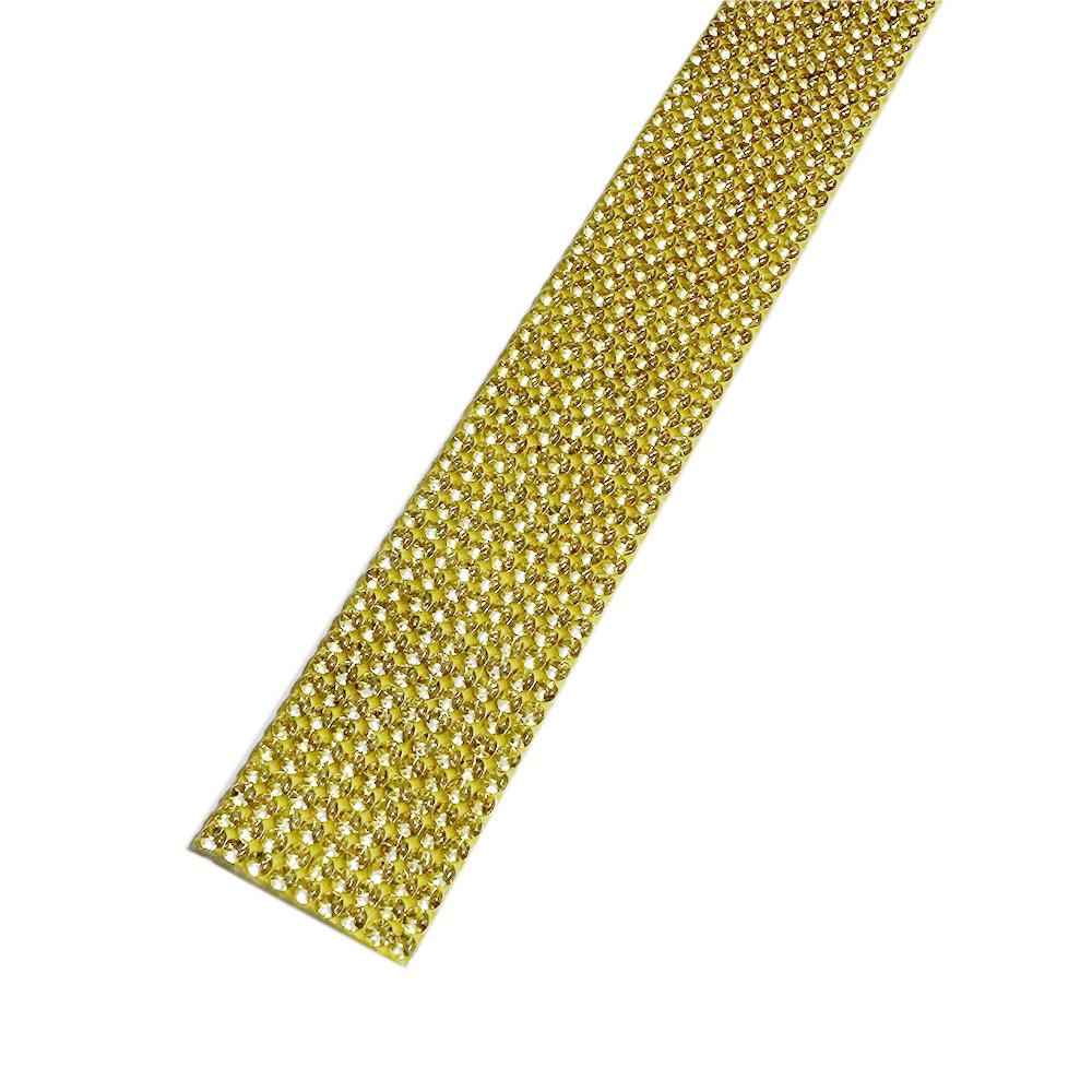 Cross-Border DIY Rhinestone Decorative Self-Adhesive Tape for Clothes, Toys, Car Logos, and Props