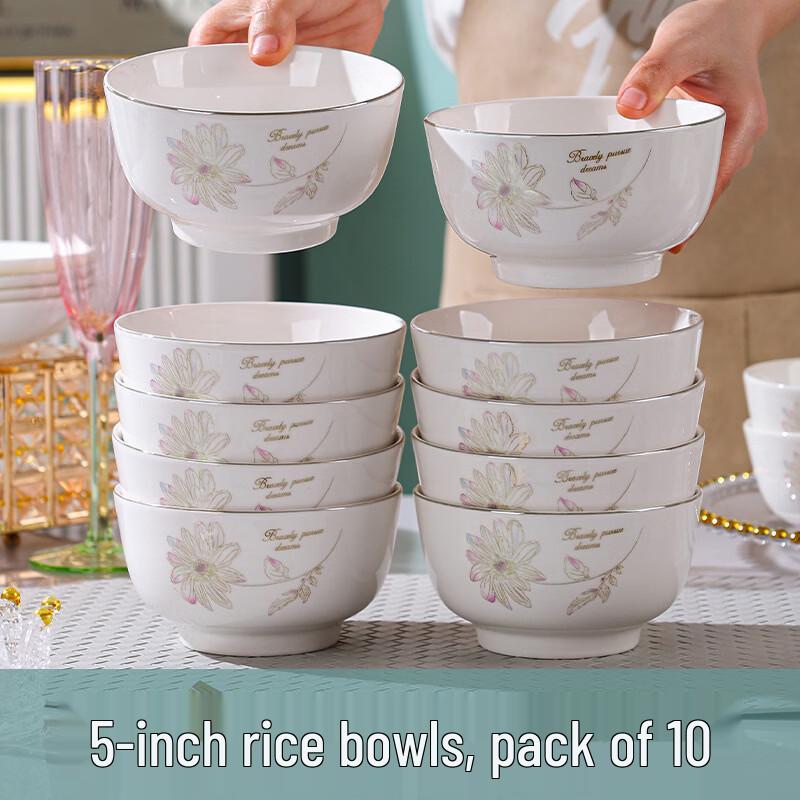 OIMG Elegant Ceramic Dining Bowl