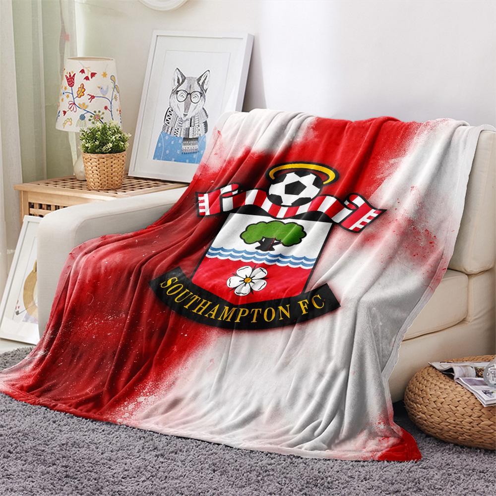 Southampton F.C Flannel Blanket, High Quality Comfortable for All Seasons, Home Decor, Warmth and Comfort