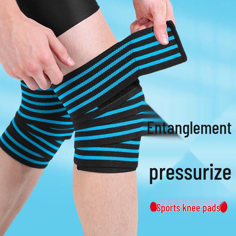 

Elastic Weightlifting Knee and Calf Support Bandage for Fitness and Cycling
