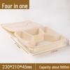 Sikeyou Biodegradable Corn Starch Food Containers