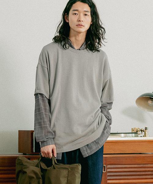 Mallen Unisex Short Sleeve Knit Tee Gray