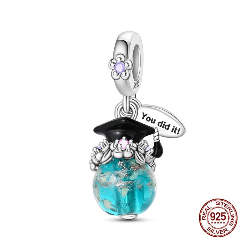 New In Original Charm Copper Poker Charms Bead Fit 3Mm Original Women Bracelet Necklace Diy Fine Jewelry Gift