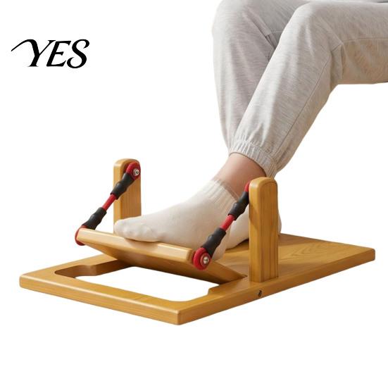 Foot Ankle Stretcher Wooden Calf Slant Board, Achilles Tendonitis Plantar Fasciitis Pain Relief Physical Therapy Equipment Incline Arch Trainer