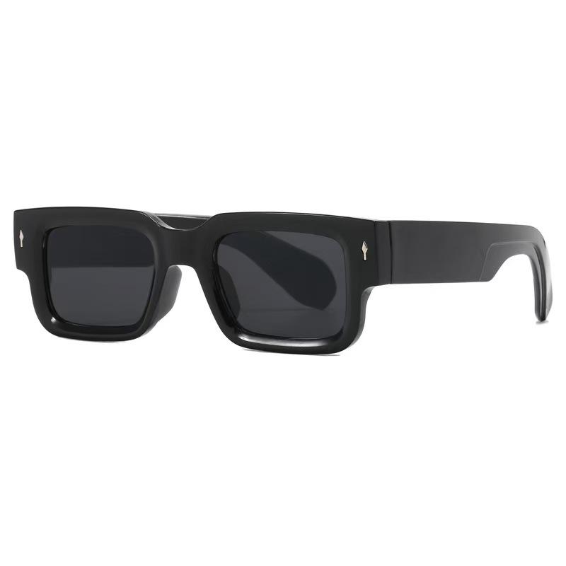 

1PC Unisex Retro Square Sunglasses Classic UV Protection Plastic Frame Shades Outdoor Travel Driving Glasses UV400 Eyewear