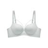 Traceless gathering, secondary breasts underwear, sexy pure desire to support, showing big breathable leopard print, small chest, no steel ring bra