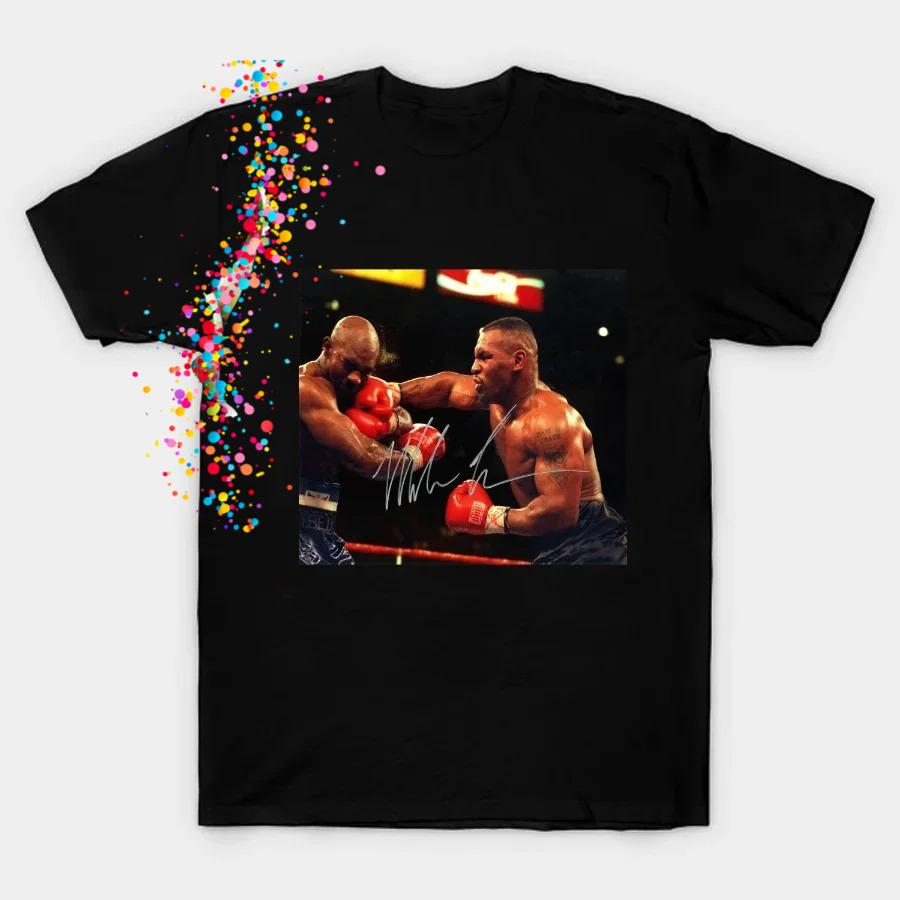Boxing Iron Mike Tyson Boxing Hall of Fame Adult TShirt Summer Cotton ONeck Short Sleeve Mens T Shirt New Size S3XL