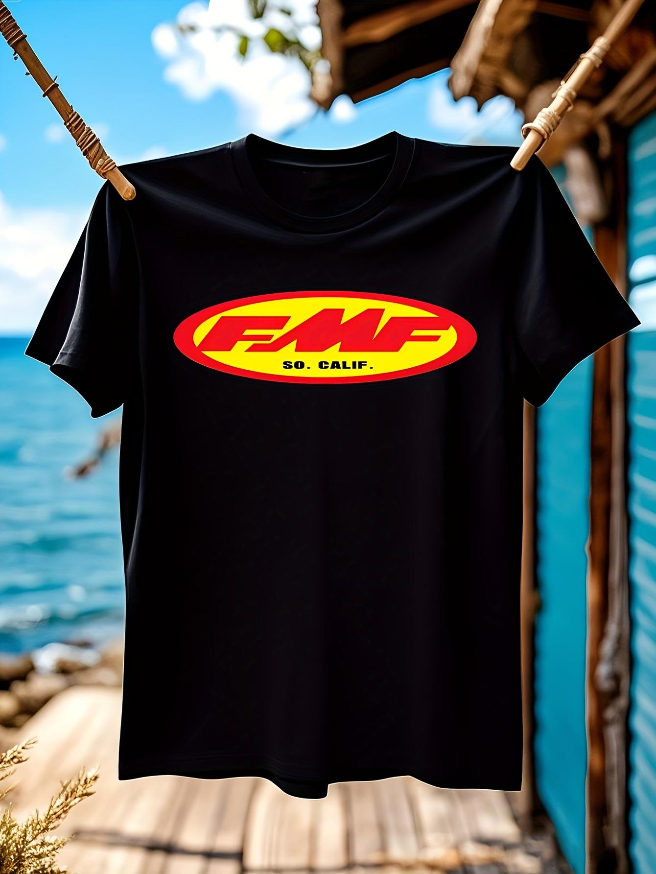 FMF Motocross Logo Oversized Graphic Tshirt Graphic Tshir... XXL